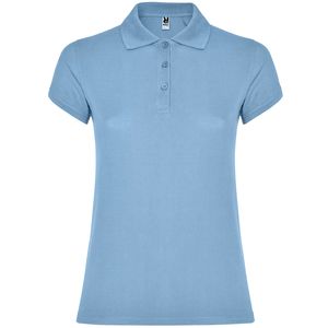 Roly PO6634 - STAR WOMAN Short-sleeve polo shirt for women Sky Blue