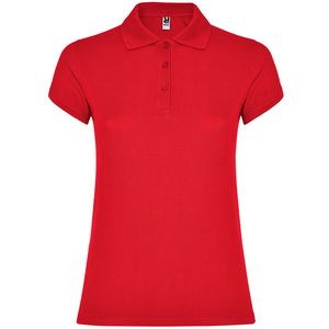 Roly PO6634 - STAR WOMAN Short-sleeve polo shirt for women Red
