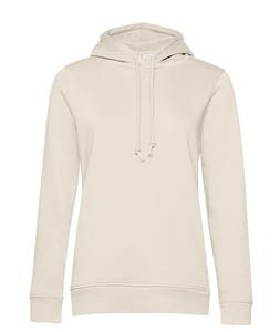 B&C BCW34B - Women's organic hoodie Off White