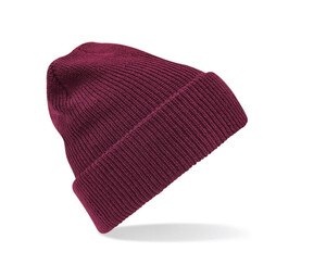 Beechfield BF425 - Vintage beanie with cuff Burgundy