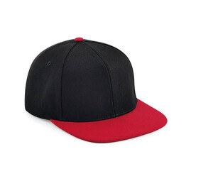 Beechfield BF661 - 6-panel cap Original Black / Classic Red