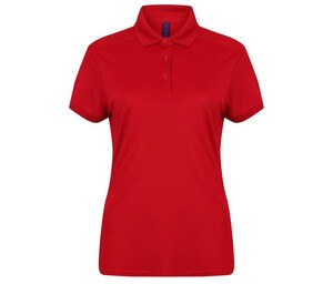 Henbury HY461 - Women's Polo stretch polyester Red