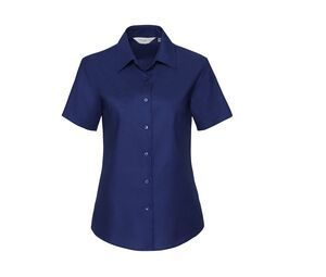 Russell Collection JZ33F - Women's Cotton Oxford Shirt Bright Royal