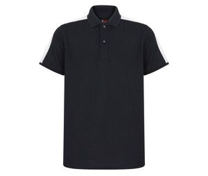 Finden & Hales LV382 - Stretch contrast polo shirt for children Navy / White