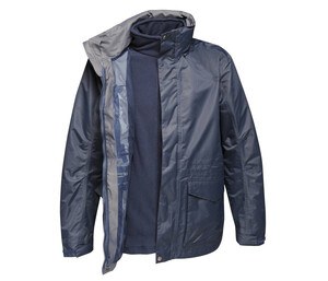 Regatta RGA147 - Breathable 3 in 1 Parka Navy / Navy