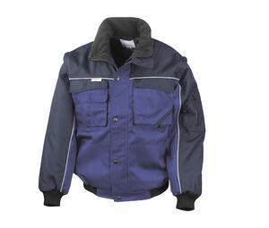 Result RS071 - Workguard Zip Sleeve Heavy Duty Jacket Royal blue
