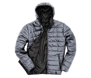 Result RS233 - Soft Padded jacket Frost Grey/ Black
