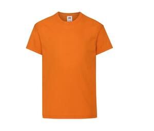 Fruit of the Loom SC1019 - Children's short-Sleeves T-Shirt Orange