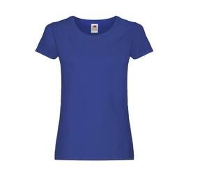 Fruit of the Loom SC1422 - Women's round neck T-shirt Royal Blue