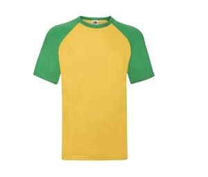 Fruit of the Loom SC237 - Short Sleeve Baseball T (61-026-0)