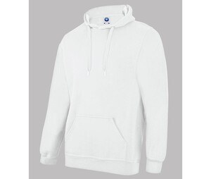 Starworld SW271 - Men's hoodie with kangaroo pocket White