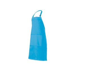 VELILLA V4203 - APRON WITH POCKET Turquoise