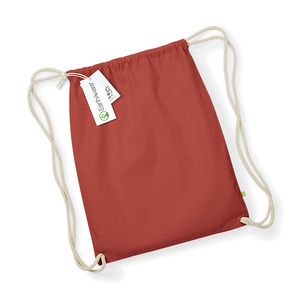 Westford mill WM810 - Organic Gym Bag Rust