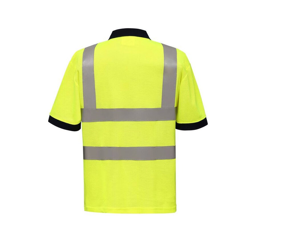 Yoko YK210 - High visibility short-sleeved polo shirt