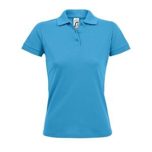 SOL'S 00573 - PRIME WOMEN Polycotton Polo Shirt Aqua