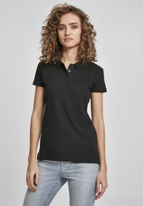 Build Your Brand BY024 - Women's polo shirt Black