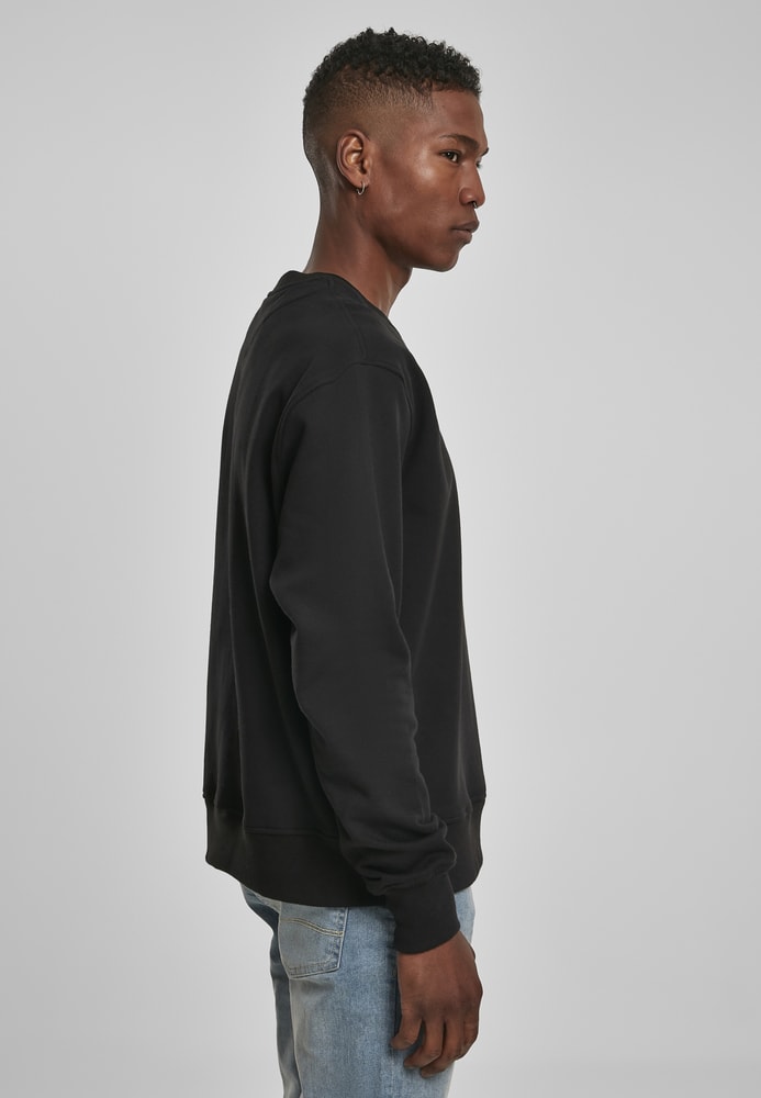 Build Your Brand BY120 - Premium oversized round neck sweatshirt