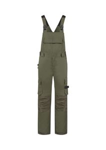 Tricorp T67 - Bib & Brace Twill Cordura unisex bib overalls Army