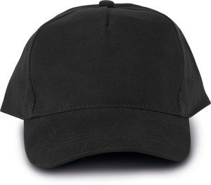 K-up KP133 - Oekotex certified 5 panel cap Black