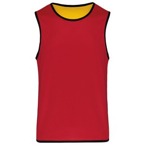 Proact PA044 - Reversible rugby bib Sporty Red / Sporty Yellow