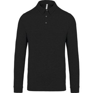 Kariban K264 - Mens long sleeved jersey polo shirt