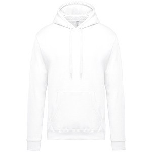 Kariban K476 - Men's hooded sweatshirt White
