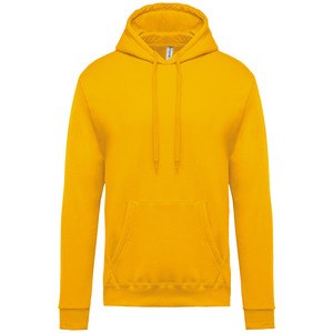 Kariban K476 - Men's hooded sweatshirt Yellow