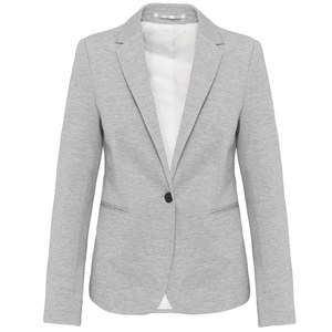 Kariban K6133 - Women's knit jacket Light Grey Heather