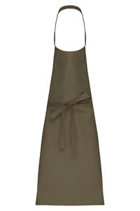 Kariban K895 - Cotton apron without pocket Light Khaki