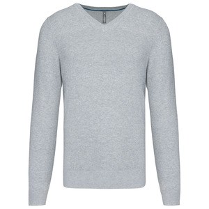 Kariban K982 - Premium V-neck pullover Light Grey Heather