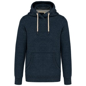 Kariban KV2308 - Men's hooded sweatshirt Night Blue Heather