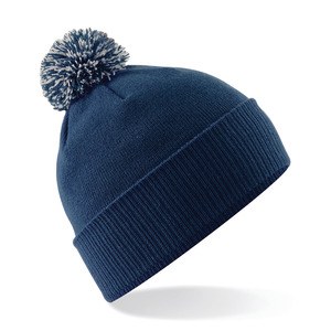 Beechfield B450 - Snowstar® beanie French Navy / Light Grey