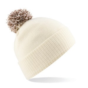 Beechfield B450 - Snowstar® beanie Off White / Mocha