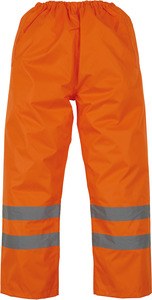 Yoko YHVS46 - Hi-Vis Waterproof Over Trousers Hi Vis Orange