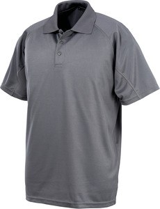 Spiro S288X - "Aircool" Performance Polo Shirt Grey