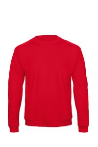 B&C CGWUI23 - Round neck sweatshirt ID.202 Red