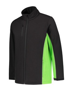 Lemon & Soda LEM4800 - Jacket Softshell Workwear Black/LM