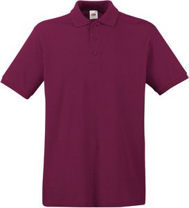 Fruit of the Loom SC63218 - Premium Polo (63-218-0) Burgundy