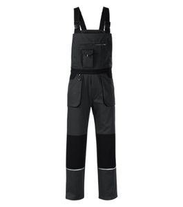 RIMECK W02 - Woody Work Bib Trousers Gents ebony gray