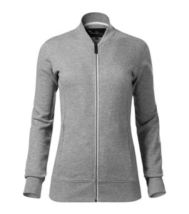 Malfini Premium 454 - Bomber Sweatshirt Ladies Gris chiné foncé