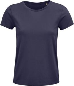 SOL'S 03581 - Crusader Women Round Neck Fitted Jersey T Shirt Mouse Grey