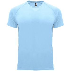Roly CA0407 - BAHRAIN Technical short-sleeve raglan t-shirt black