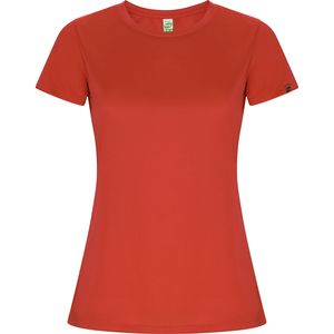 Roly CA0428 - IMOLA WOMAN Fitted technical short-sleeve t-shirt in recycled CONTROL-DRY polyester Red