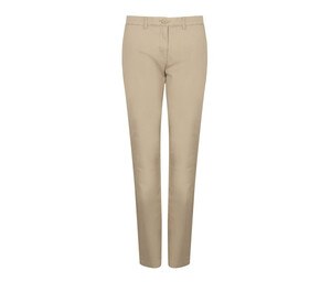 Henbury HY651 - Women's chino pants Stone