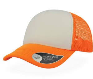 Atlantis AT011 - Rapper Cap Fluo Orange / White