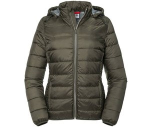 Russell RU440F - Women's down jacket Dark Olive