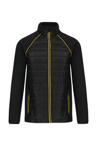 WK. Designed To Work WK6147 - Unisex dual-fabric DayToDay jacket Black / Yellow