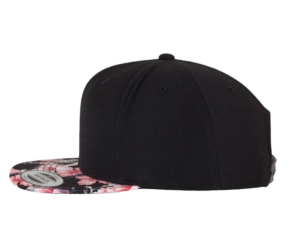 Flexfit F6089F - Floral pattern snapback cap