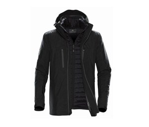 Stormtech SHXB4 - 3 in 1 men's parka Black/Carbon