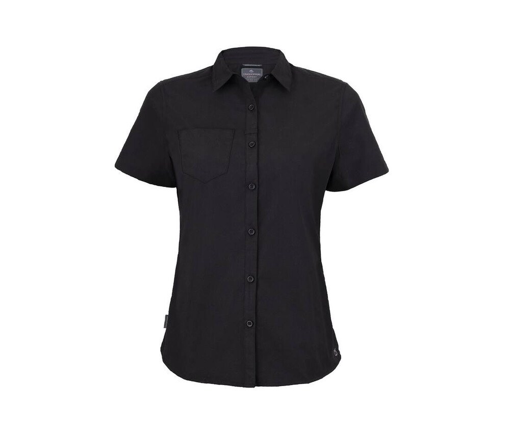 Craghoppers CES004 - Short sleeve shirt in female recycled polyester